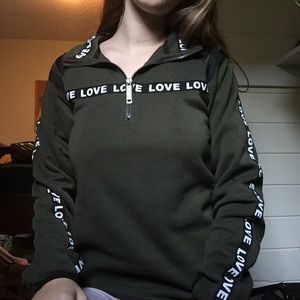 “LOVE” sweatshirt